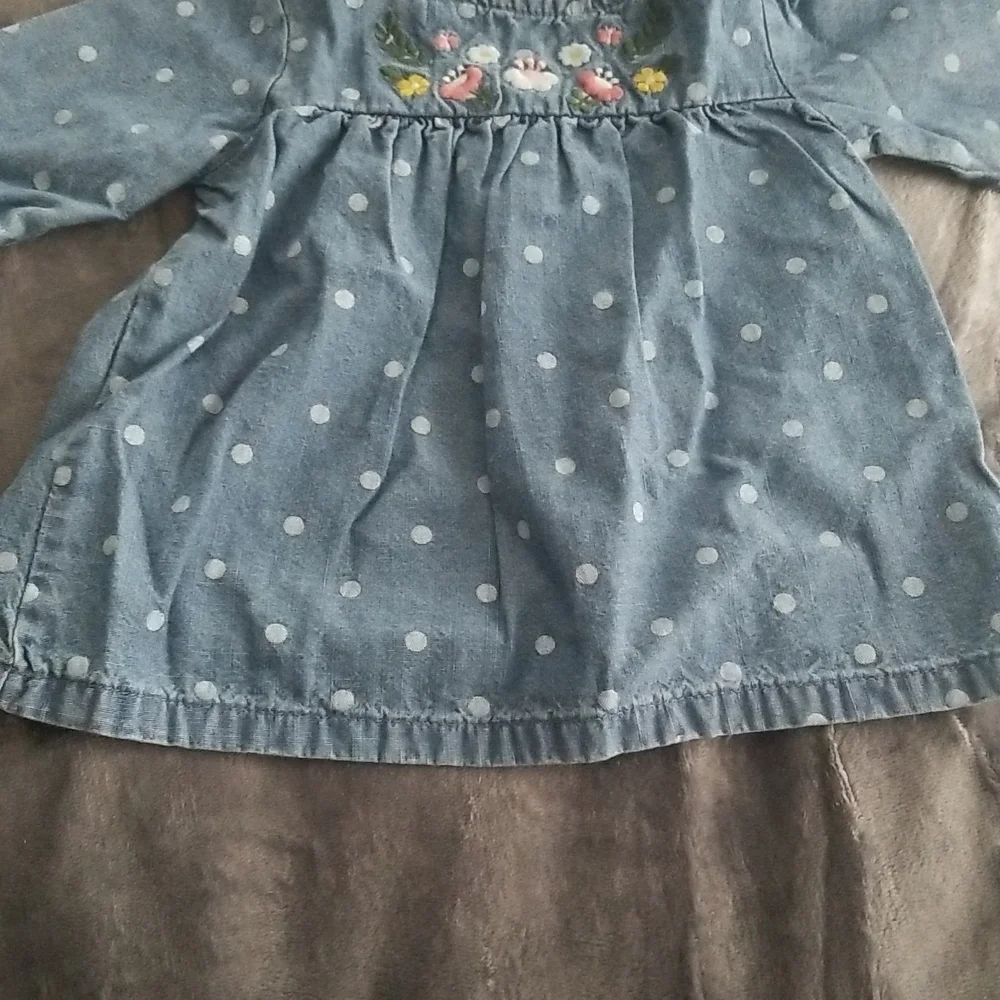 Carter's Baby Girl's Denim Dress